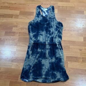 Sundry Tie Dye Racerback Dress/Swim Coverip